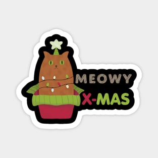 meowy christmas Magnet