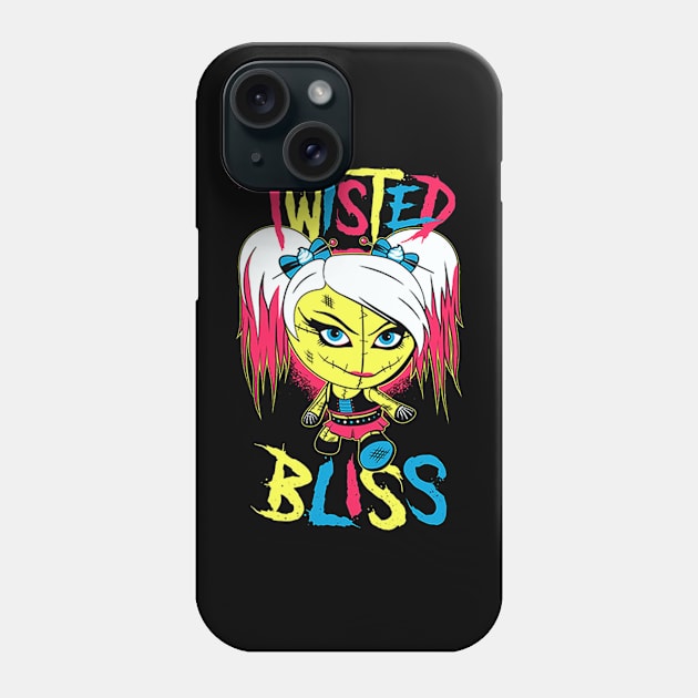 Twisted Bliss Puppy Phone Case by cindo.cindoan