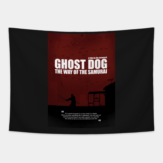 Ghost Dog - Minimal Movie Film Cult Alternative Tapestry by HDMI2K