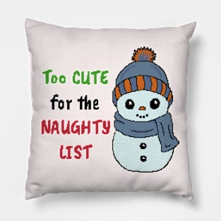 Christmas funny quote #5 Pillow