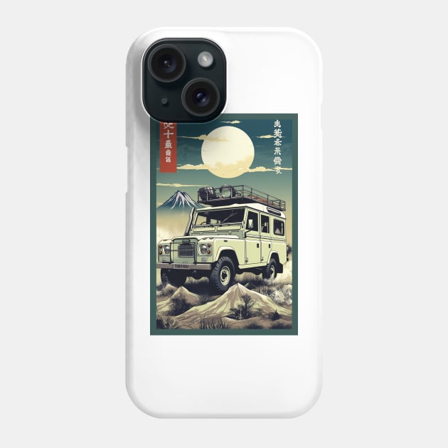 Japanese Inspired 4x4 Art Phone Case by tommytyrer