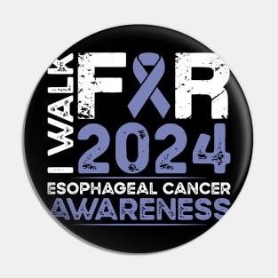 Esophageal Cancer Awareness Walk 2024 Pin