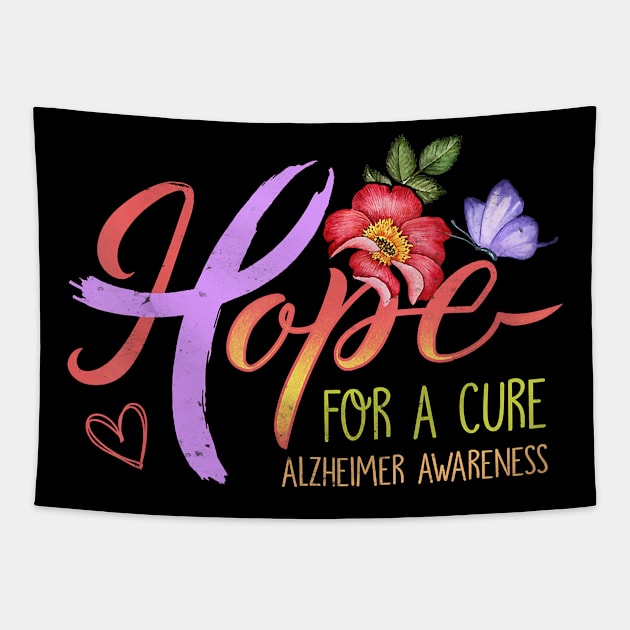 Cure alzheimer Awareness To Live Daisy Gift Tapestry by thuylinh8