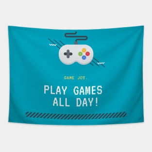 Play Games All Day! Tapestry