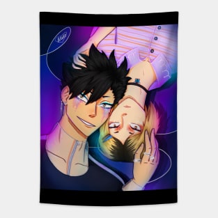 Euphoria x Kuroo and Kenma Tapestry