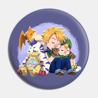 Team Gabumon Pin