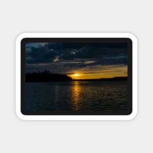 Setting sun Magnet