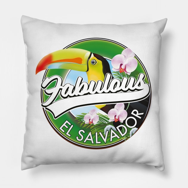 explore fabulous El Salvador Pillow by nickemporium1