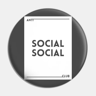 Anti Social Social Club Pin