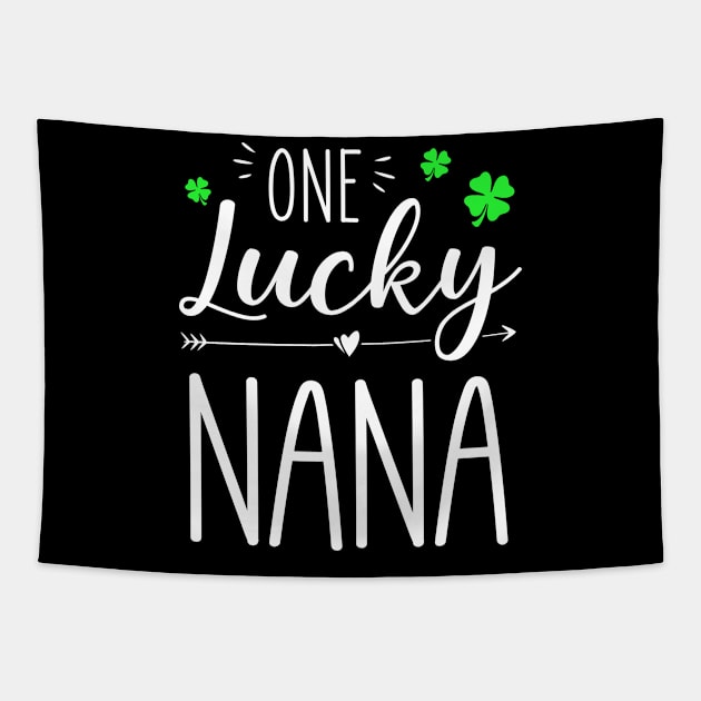 St Patrick’s Day One Lucky Nana Tapestry by snnt