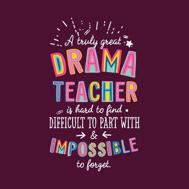 A truly Great Drama Teacher Gift - Impossible to forget by BetterManufaktur