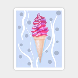 Ice crem dance Magnet