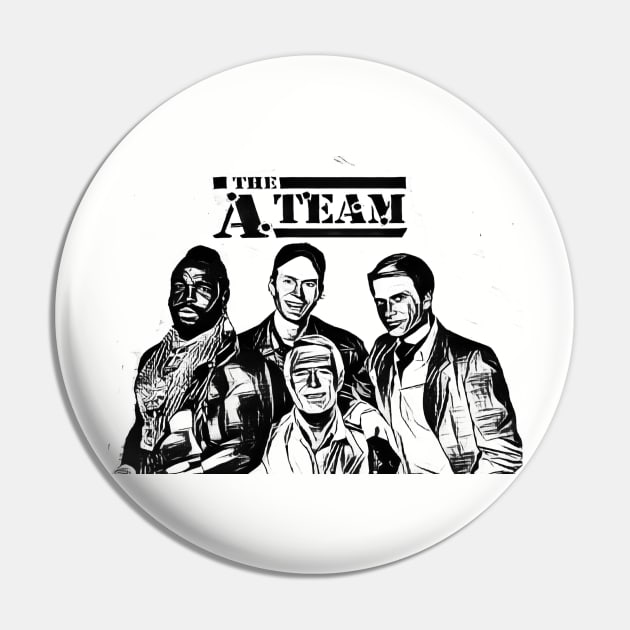 the a team Pin by RetroScribbles