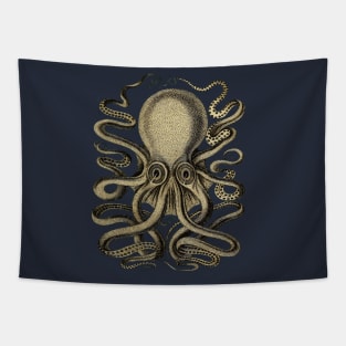 Vintage Octopus Tapestry