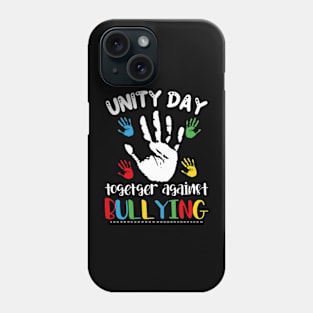 Together Against Bullying Orange Anti Bullying Unity Day Kids Phone Case