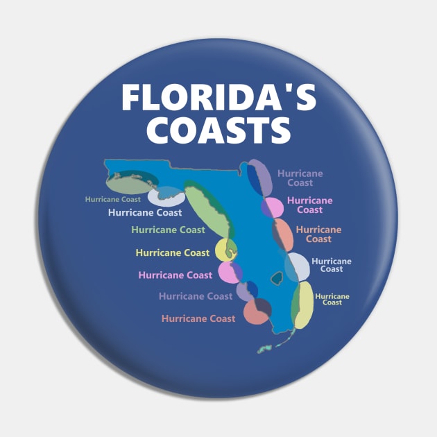 Florida's Coasts Pin by ThisIsFloriduhMan