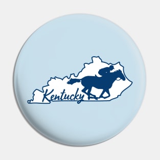 Kentucky Horse Racing Design Pin