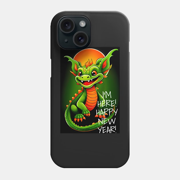 Welcome to the majestic year of the Green Dragon: a spectacular celebration of the Chinese New Year. Phone Case by umculi