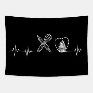 Baking heartbeat Tapestry