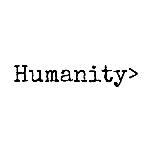 Humanity by Algorithmic Output