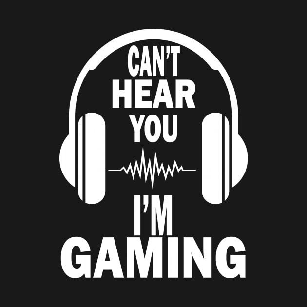 can't hear you i'm gaming by good day store