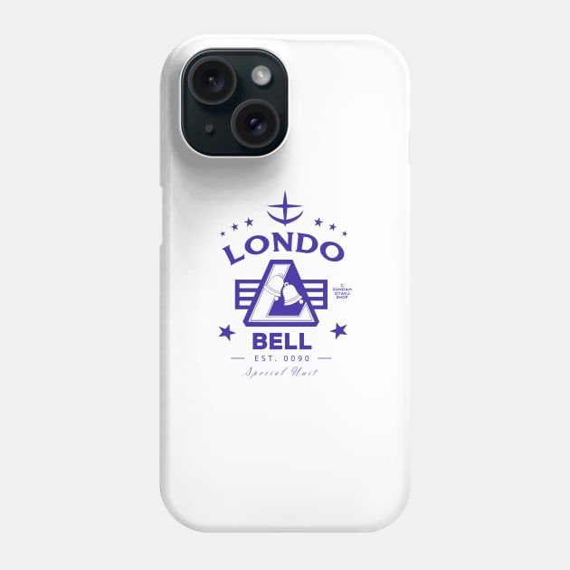 Londo Bell [Blue] Phone Case by Gundam Otaku Shop