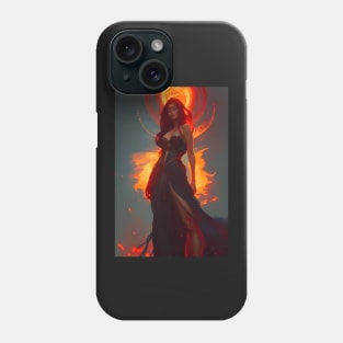 fire witch Phone Case