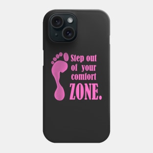 Motivational Quote Illustration Phone Case