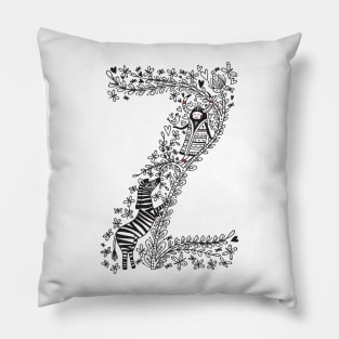 Letter Z (Buu&Luu Alphabet) Pillow