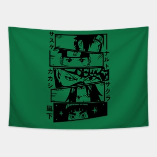 Anime super hero Tapestry