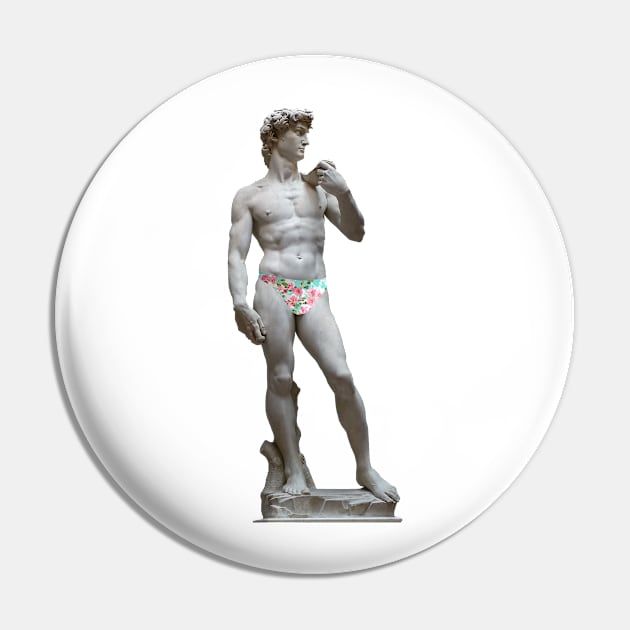 Michelangelo&#39;s David AESTHETIC Pin by dumbvaporwave