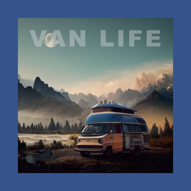 Van Life Camper RV Outdoors in Nature by Grassroots Green