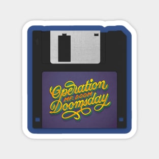 Operation Doomsday Floppy Disk Magnet