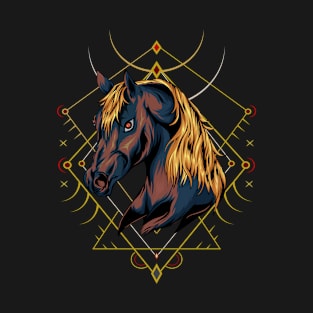 Horse illustration vector T-Shirt