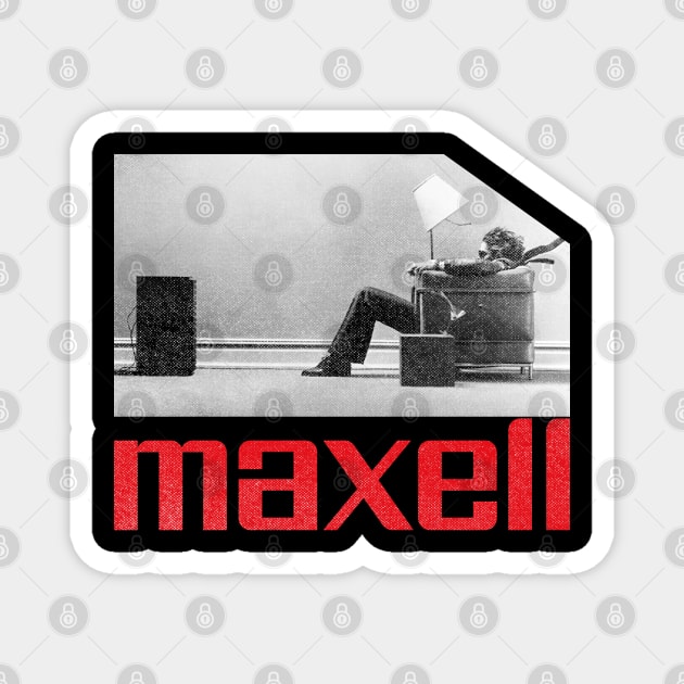 RETRO Maxell - Best Seller Magnet by Fisherman Hooks Baits