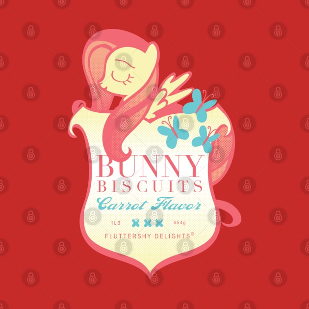 Fluttershy's Bunny Biscuits by RachaelMakesShirts