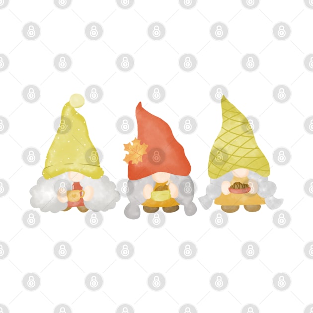 Cute Gnomes by Zombie Girls Design