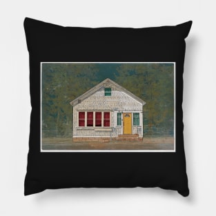 Crivitz Building Illustration Pillow