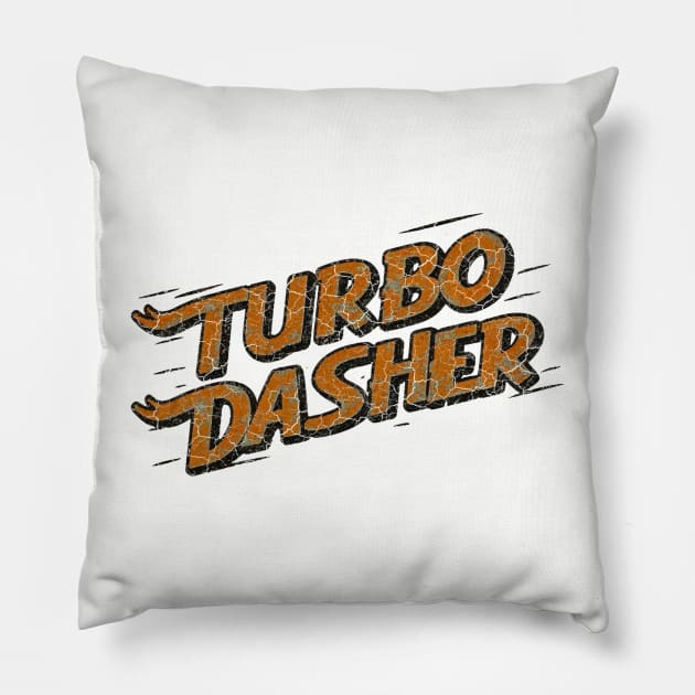 Turbo Dasher the DoorDasher Pillow by 8 Fists of Tees