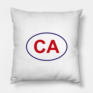 California State Sticker Pillow