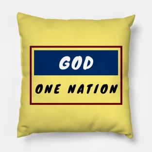 One Nation Under God | Christian Pillow