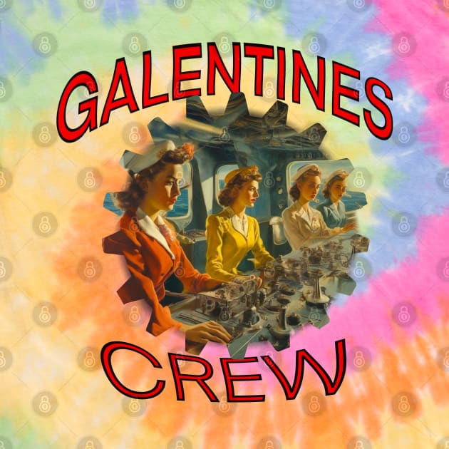 Galentines crew female sailors by sailorsam1805