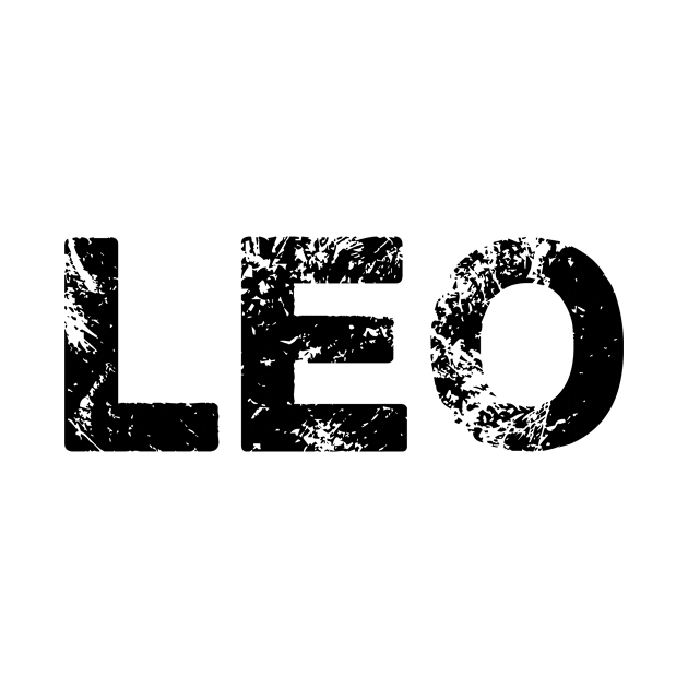 Leo // Typography Design Retro Style by OlasyMasy