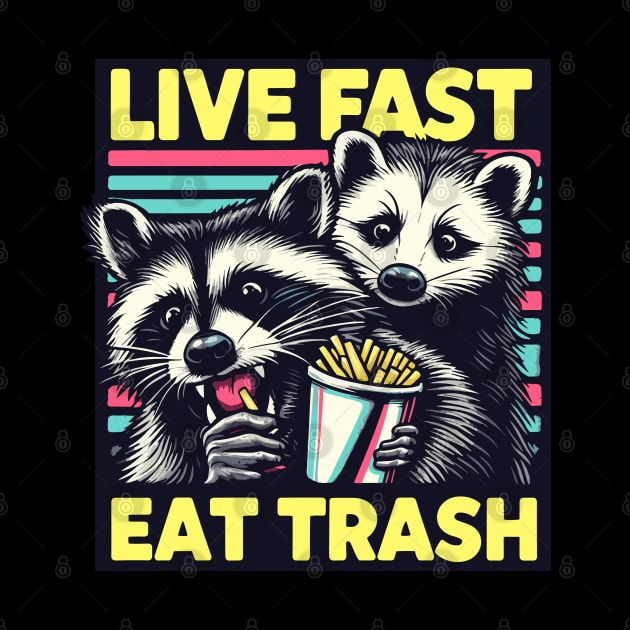 live fast eat trash by hunnydoll