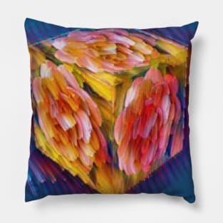 Rose Cube Pillow