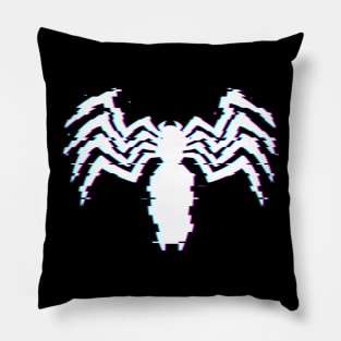 Glitch Symbiote Pillow