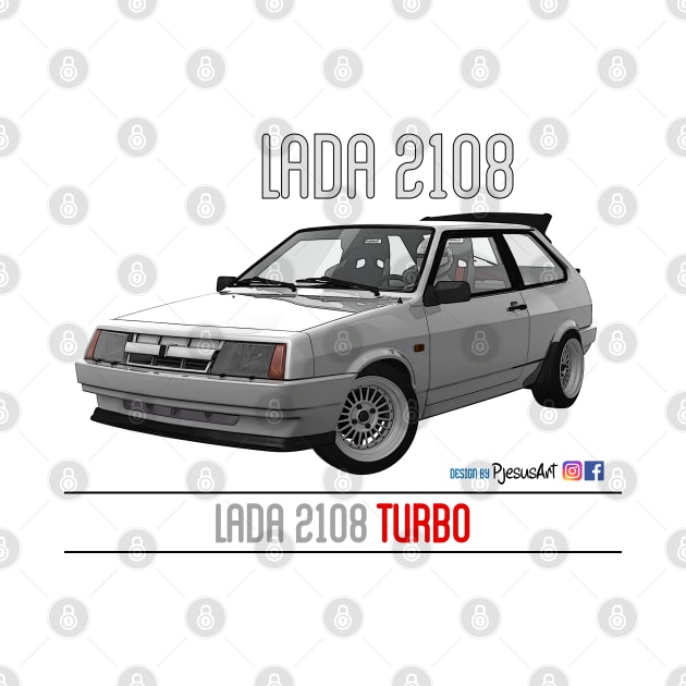 Lada 2108 Turbo White by PjesusArt