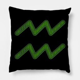 Aquarius Sign Pillow