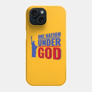 one nation under Phone Case