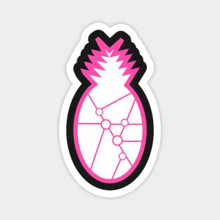 Pineapple pink Magnet